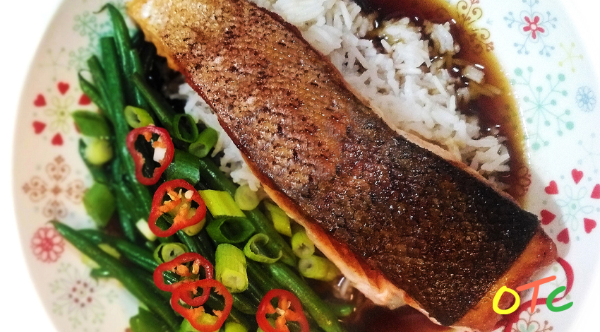 Salmon and Green Beans
