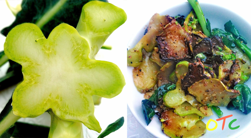 Garlic Fried Broccoli&nbsp;Stems