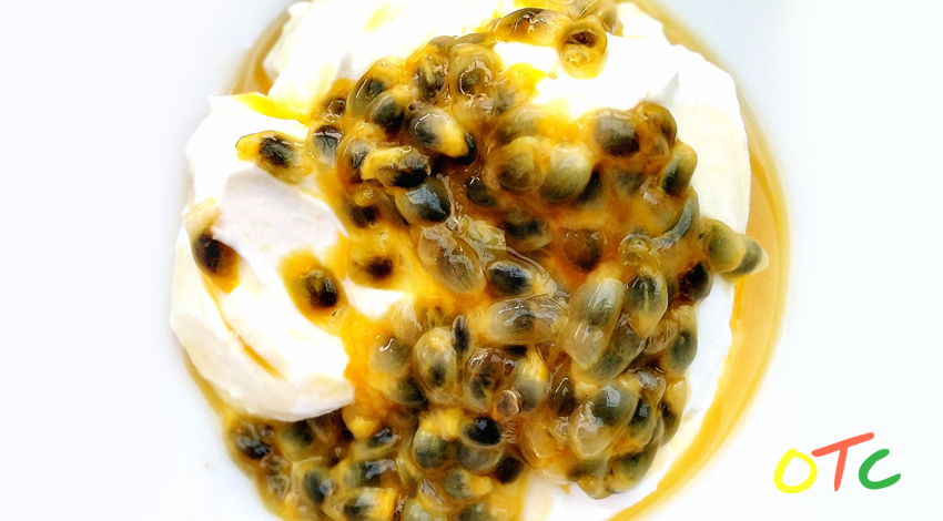 Greek Yoghurt and Passion&nbsp;Fruit
