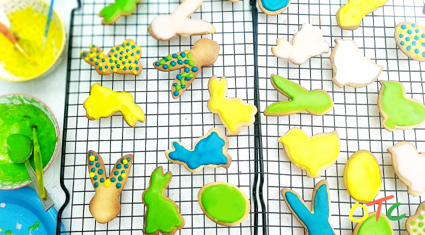 Iced Easter Biscuits