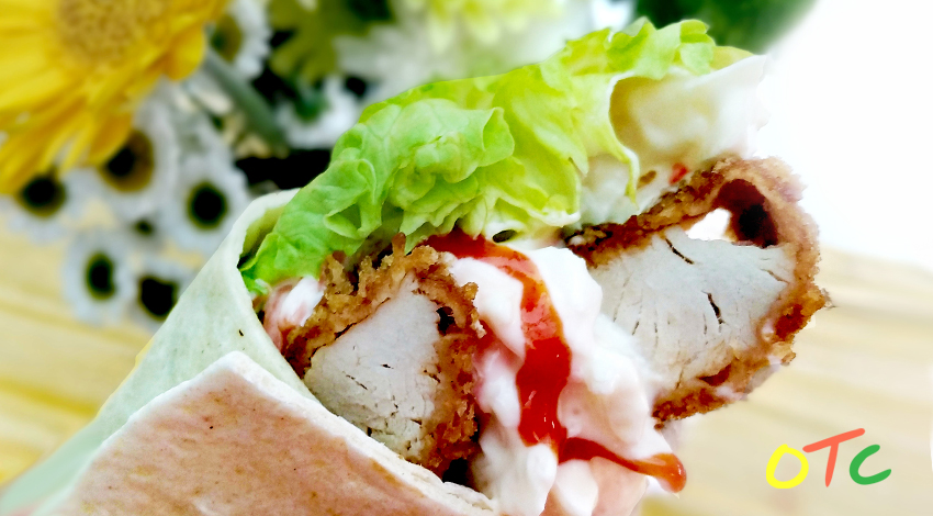Crunchy Chicken Wraps