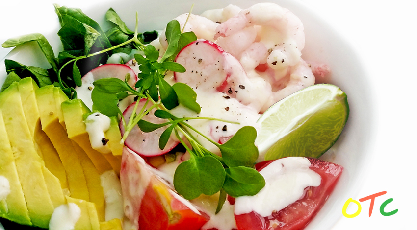 Lime Prawn Salad