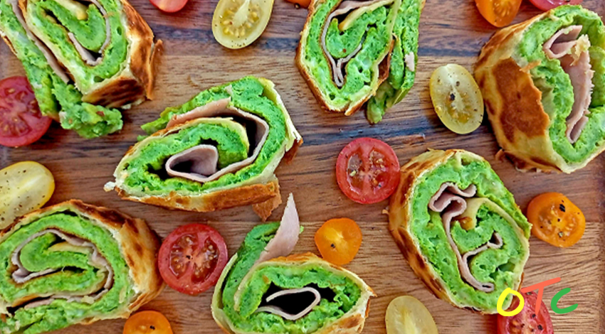 Dinosaur Egg Rolls