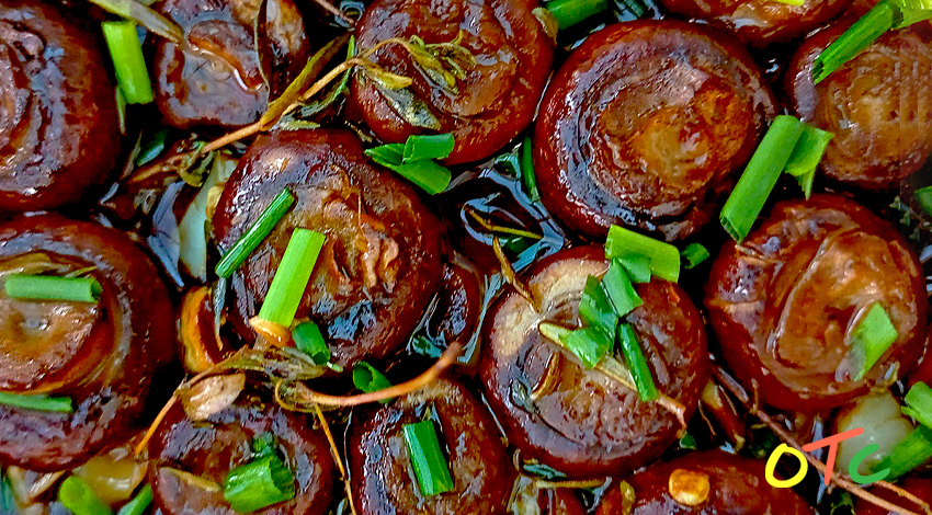 Balsamic Roasted Mushrooms