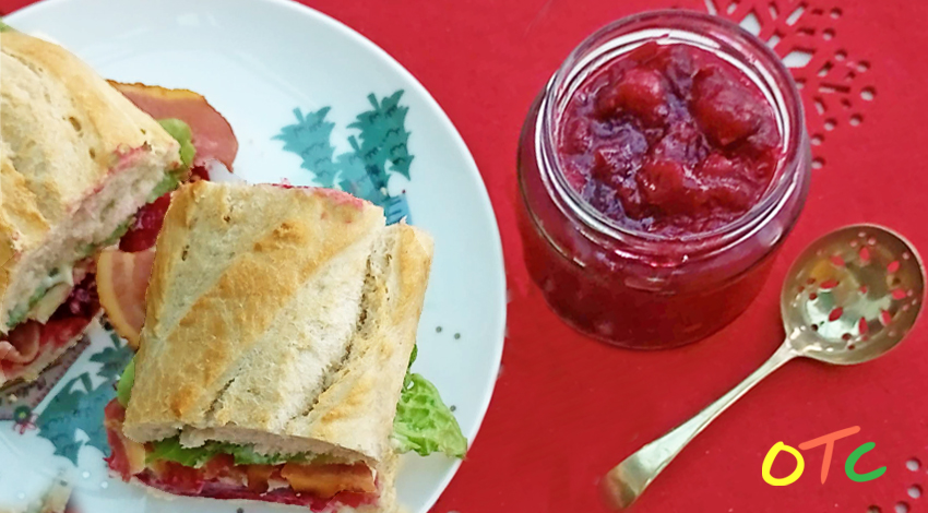 Spiced Cranberry and Orange Sauce