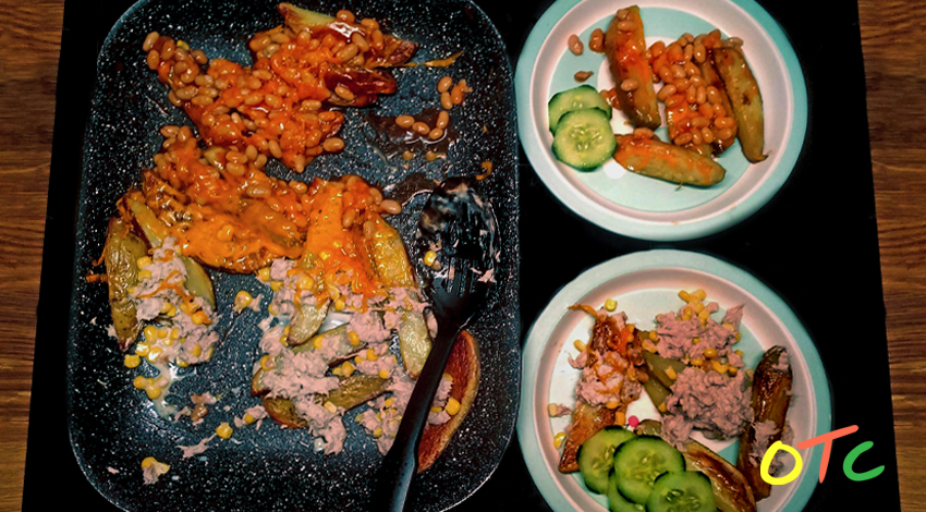 Tuna and Beans Potato&nbsp;Tray