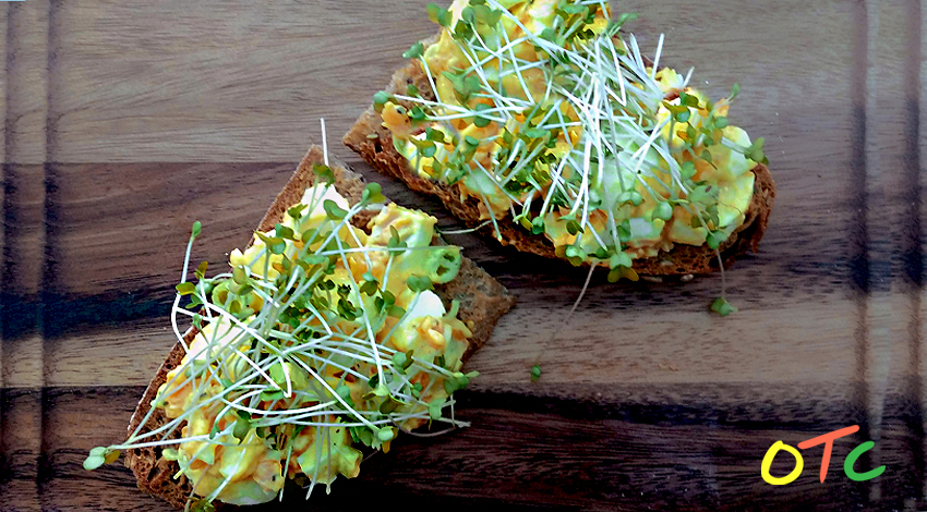 Egg Mustard Mayo and Cress
