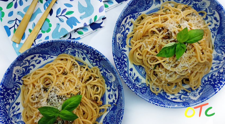 Courgette and Lemon&nbsp;Spaghetti