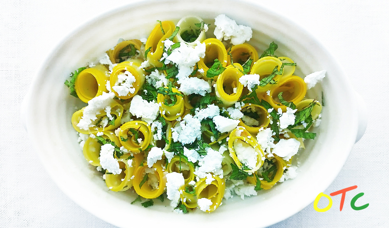 Yellow Courgette Salad