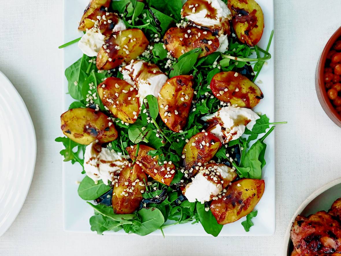 Nectarine and Mozzarella&nbsp;Salad