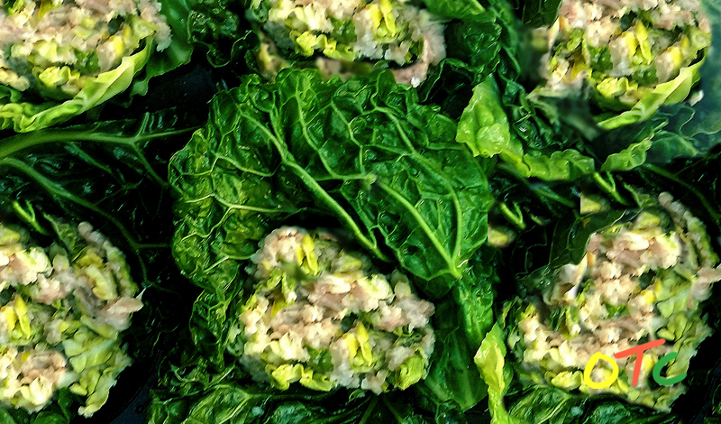 Pork and Apple Cabbage&nbsp;Parcels