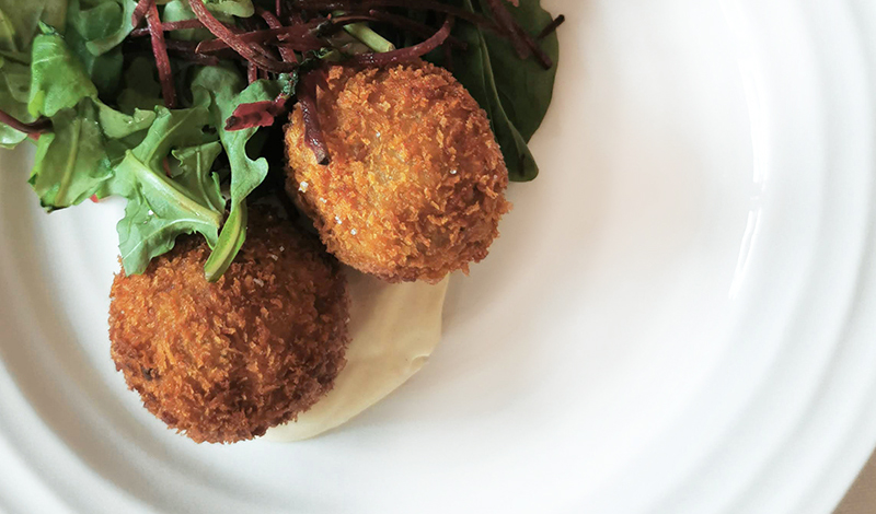 Ham and Pea Croquettes