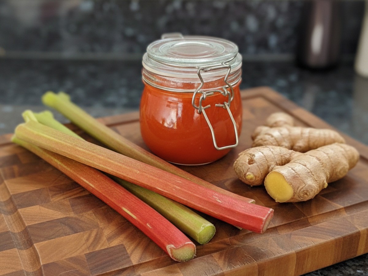 Rhubarb and Ginger&nbsp;Sauce