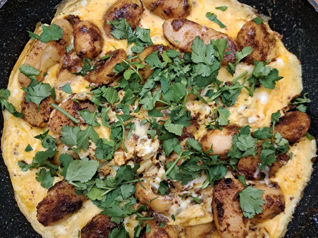 Spiced Potato Omelette