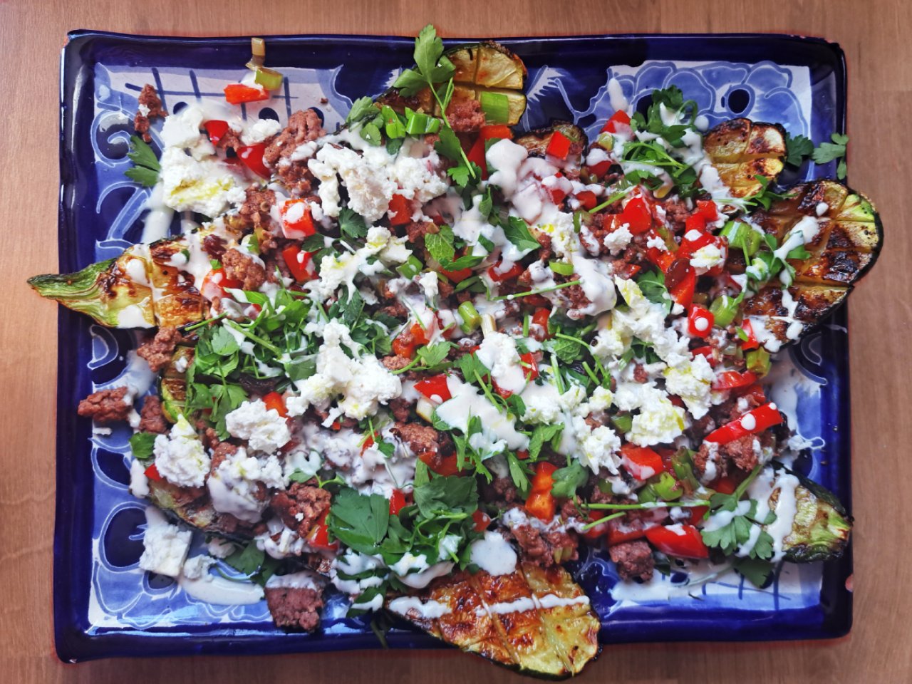Quick and Easy Greek Courgette and Lamb