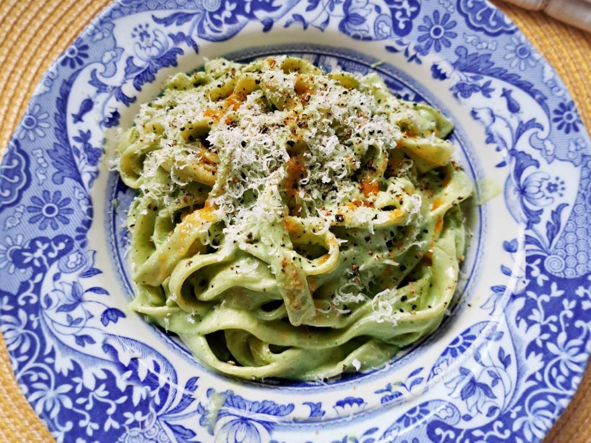 Parsley and Anchovy&nbsp;Tagliatelle